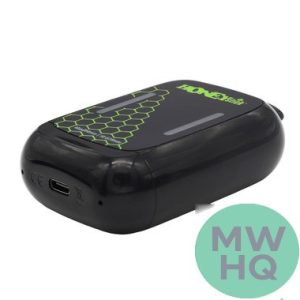 HoneyStick Duo VV Plus 600mAh Dual 510 Cartridge Concealed Vaporizer Battery With Digital Interactive Screen - Display of 10