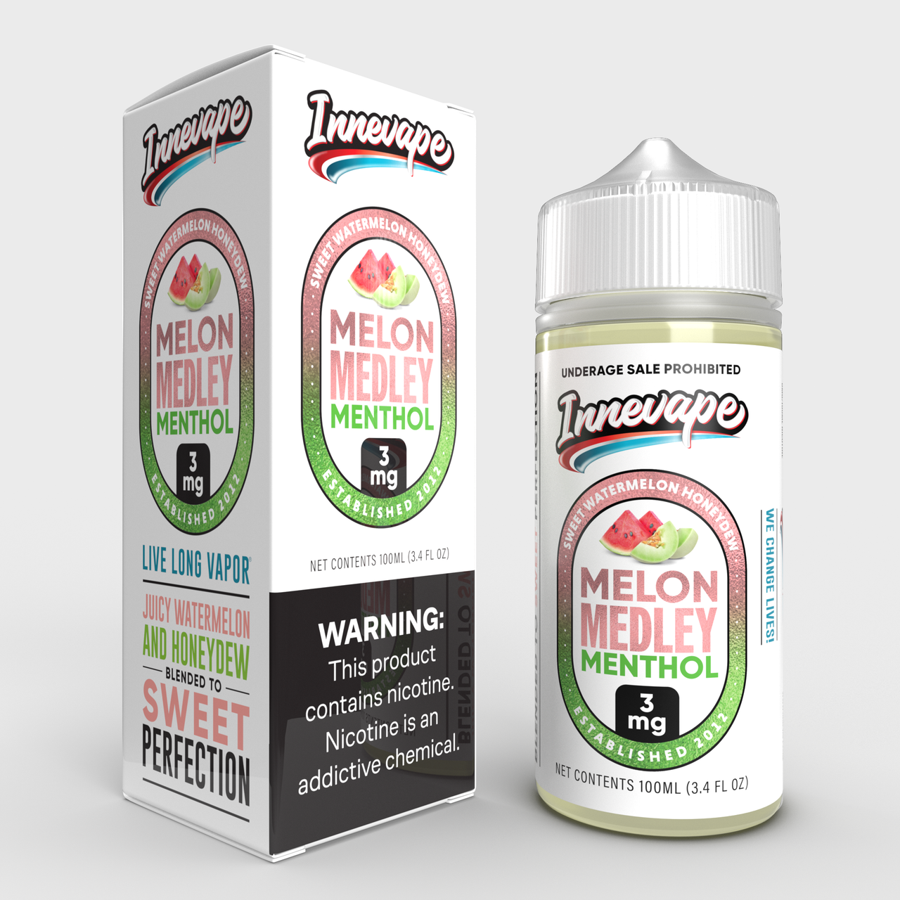 Innevape Nicotine E-Liquid 100ML
