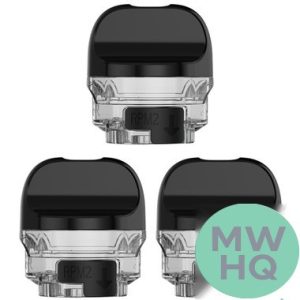 SMOK IPX 80 5.5ML RPM / RPM 2 Empty Refillable Replacement Pod - Pack of 3