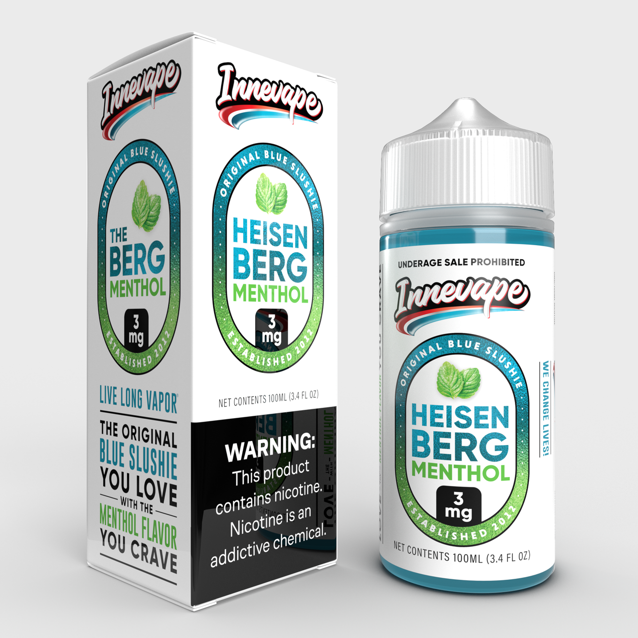 Innevape Nicotine E-Liquid 100ML