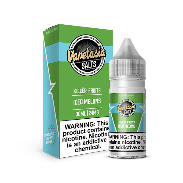 Vapetasia Killer Sweets / Fruits ICED Synthetic Nicotine Salt E-Liquid 30ML (MSRP $19.99)