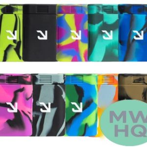 Eyce Solo Silicone Dugout Crafted With Classic Eyce Spins - Assorted Colors - Display of 10
