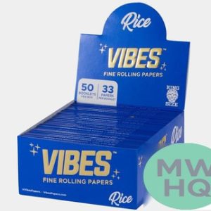 Vibes Rolling Papers - King Size Slim - Pack of 50