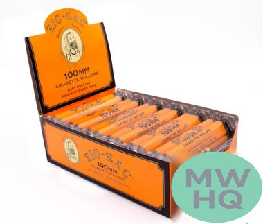 Zig-Zag Cigarette Rollers Easy Rolling Machine - Display of 12