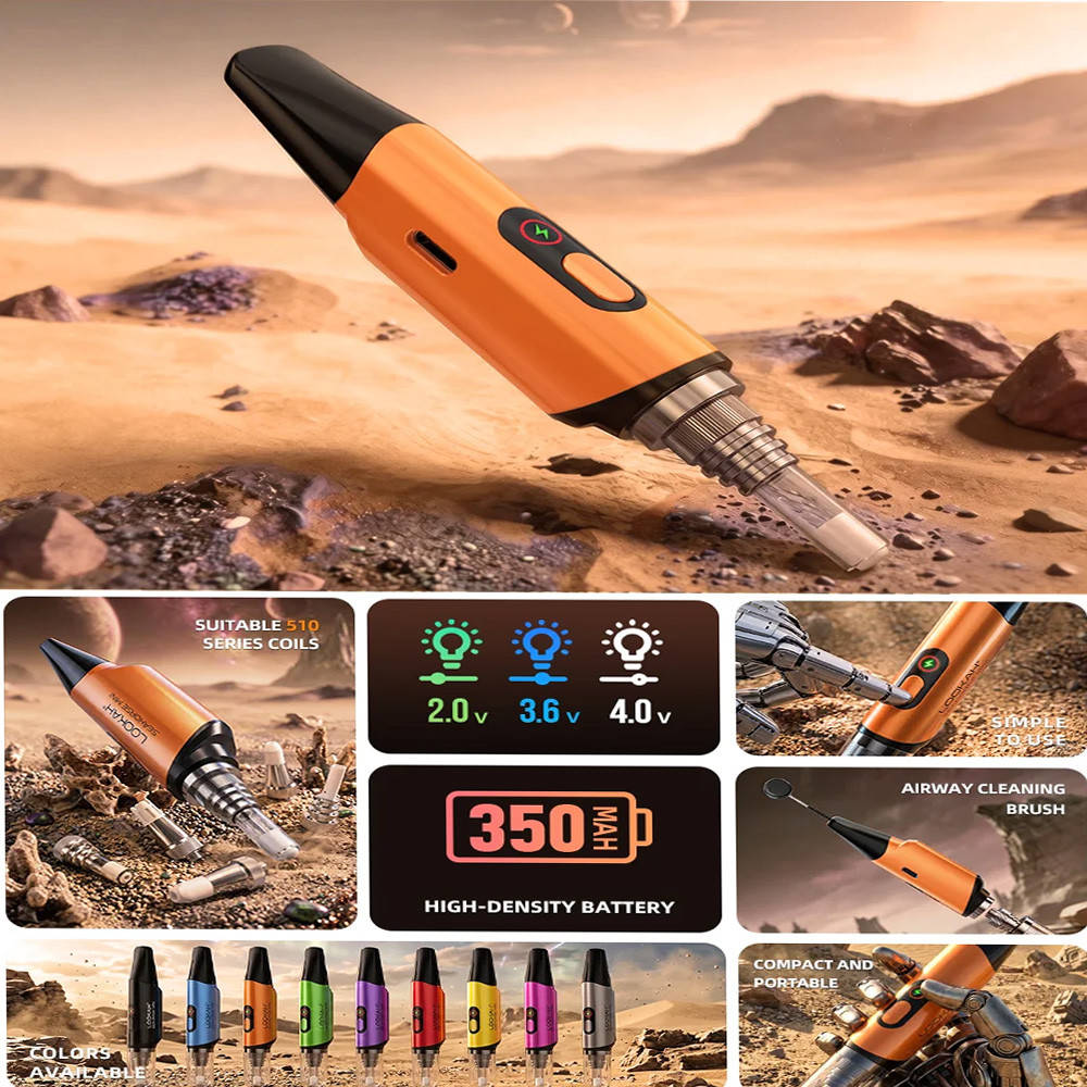 Lookah Seahorse Mini 310mAh Electric Nectar Collector Dab Pen Kit (MSRP $35.00)