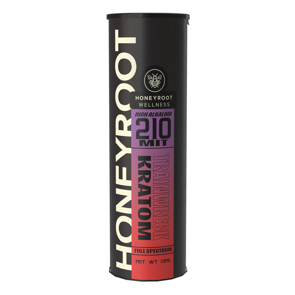 HoneyRoot Full Spectrum Kratom Shot 13ML - Display of 24 (MSRP $14.99 - $17.99 Each)