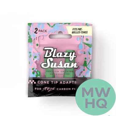 Blazy Susan Purize Cone Tip Adapter - 2ct Pack - Display of 10 Packs