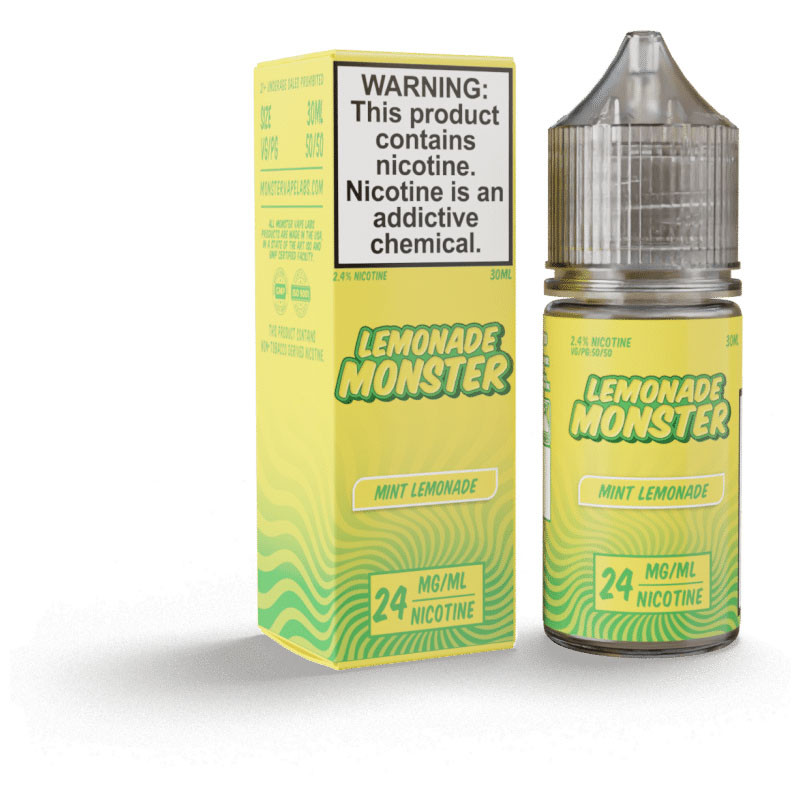 Lemonade Monster Synthetic Nicotine Salt E-Liquid 30ML By Jam Monster