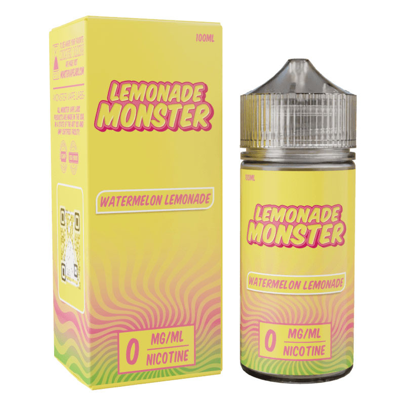 Lemonade Monster Synthetic Nicotine E-Liquid 100ML By Jam Monster