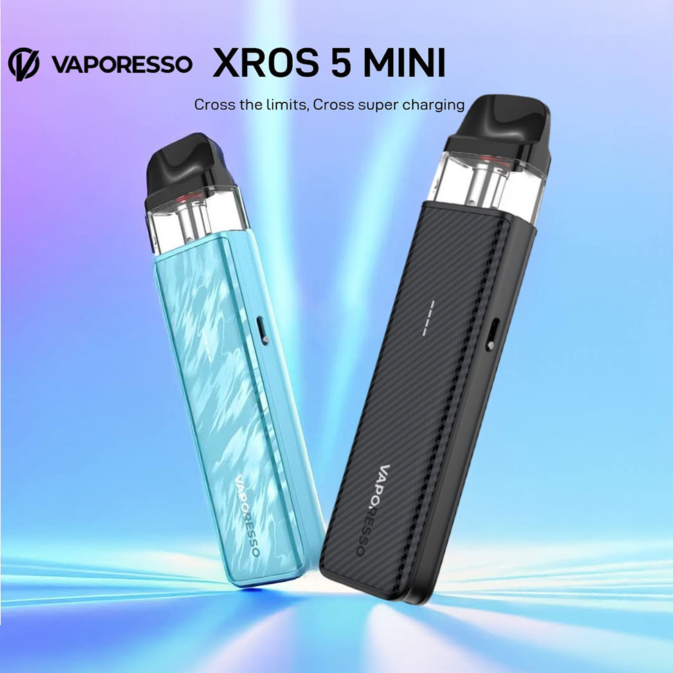 Vaporesso XROS 5 Mini 1500mAh Pod System Starter Kit With 3ML XROS Series Mesh Pod