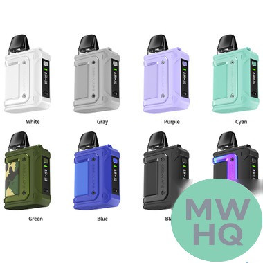 GeekVape Aegis Hero Q 1300mAh Pod System Starter Kit With 2 x Refillable 2ML GeekVape Q Cartridge Pod