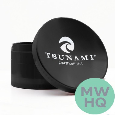 Tsunami Premium 100MM Sunken Top Dry Herb Grinder