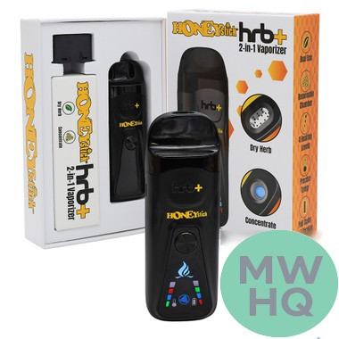HoneyStick HRB+ 2-in-1 1000mAh Herb & Dab Device Pen Vaporizer With LED Screen