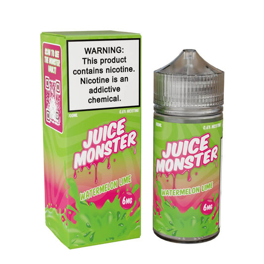 Juice Monster Synthetic Nicotine E-Liquid By Monster Vape Labs 100ML
