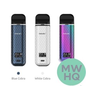 SMOK Novo X 800mAh Pod System Starter Kit With 2 x 2ML Refillable Pod