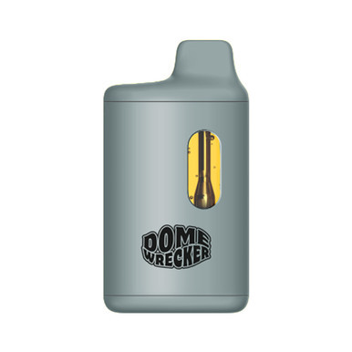 Dome Wrecker Powered By HiXotic Delta THCA + Liquid Diamonds + THCP CDT Disposable Vape 5G - Display of 5