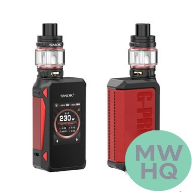SMOK G-PRIV 4 Touch Screen 230W Dual 18650 Starter Kit With Refillable 6.5ML TFV18 Mini Tank
