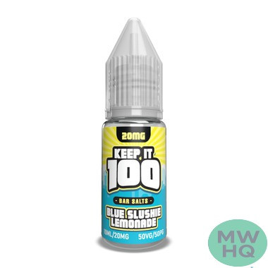 Keep It 100 Bar Salts Nicotine Salt E-Liquid 10ML - Display of 10