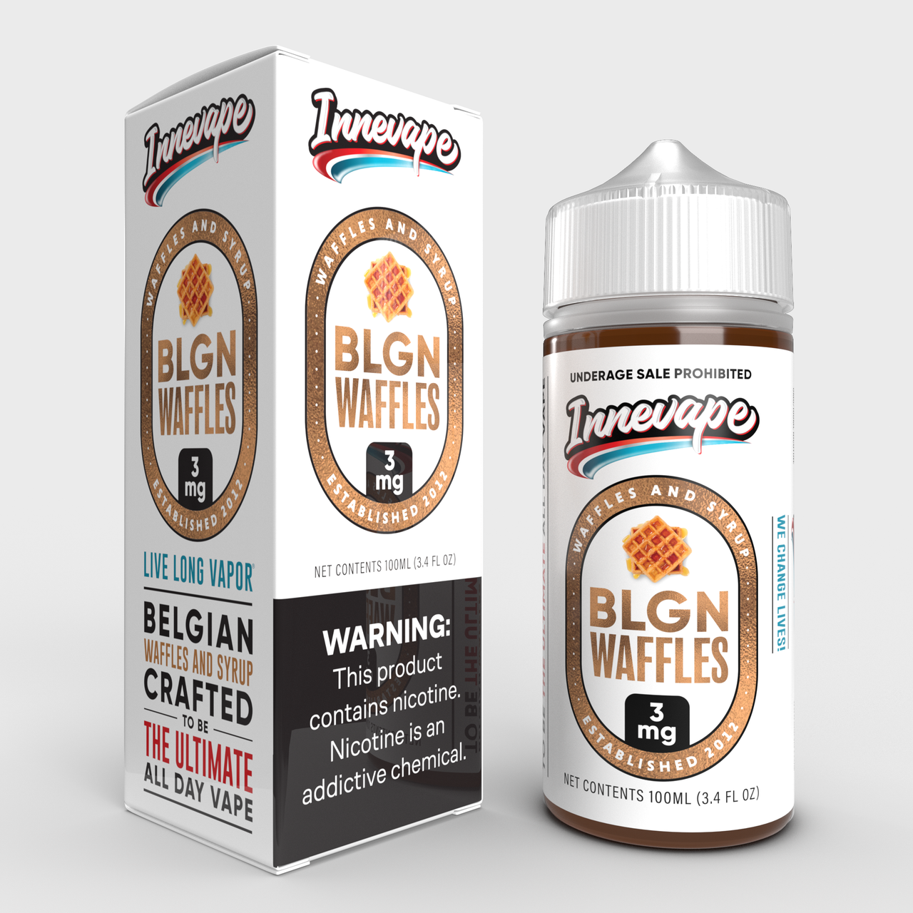 Innevape Nicotine E-Liquid 100ML