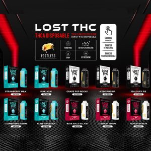 LOST THC Diamond + Liquid Diamonds + THCP + THCA Flawless VVS Blend Disposable Device 3G - Display of 5 (MSRP $34.99 Each)