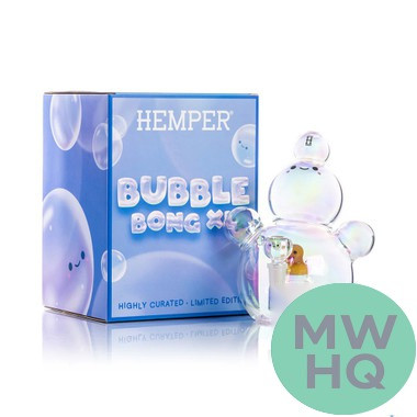HEMPER Glass Themed XL Bong Water Pipe