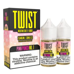TWST Salt Nicotine Salt By Twist E-Liquids 60ML (30ML x 2)