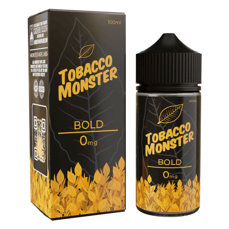Tobacco Monster Synthetic Nicotine E-Liquid By Monster Vape Labs 100ML