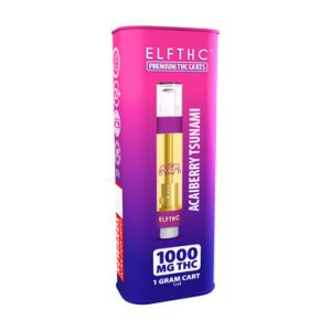 ELFTHC Delta THC Vape Cartridge 1G - Display of 8