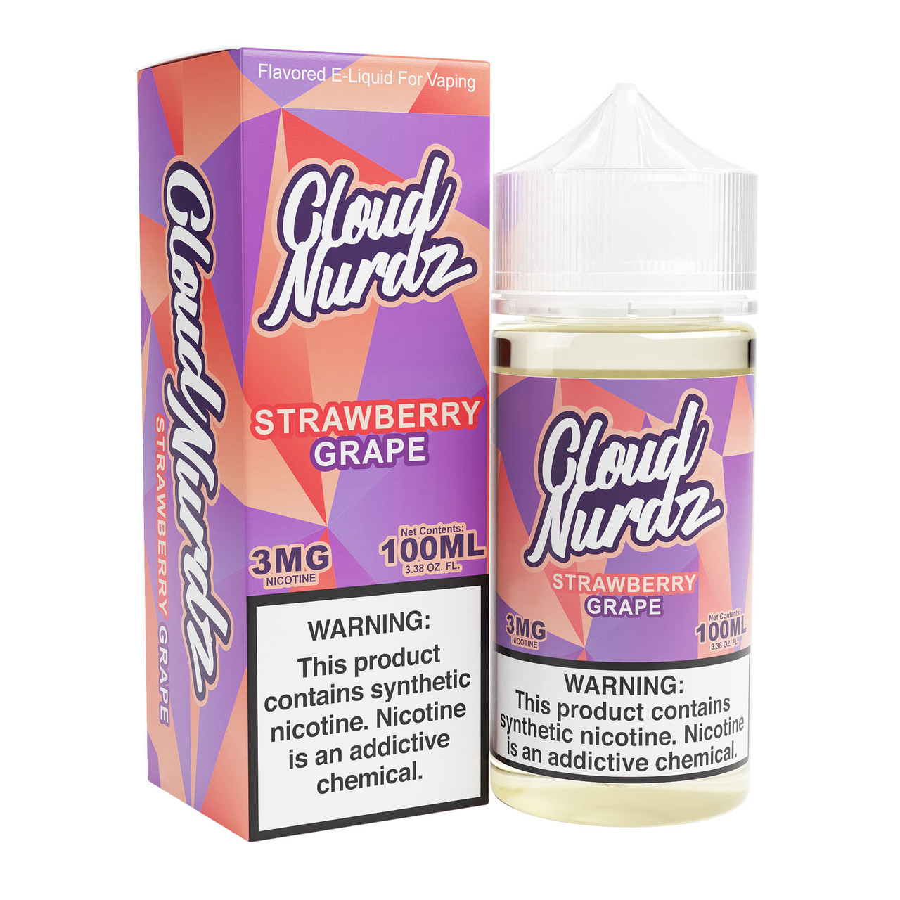 Cloud Nurdz Synthetic Nicotine E-Liquid 100ML