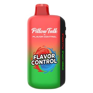 Pillow Talk Flavor Control 40K Puffs 20ML Disposable Device With Dual Mesh - Display of 5 - Built In USA (MSRP $17.99 Each)