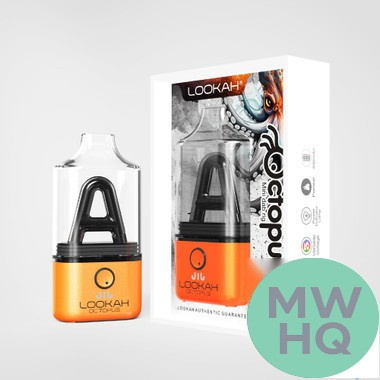Lookah Octopus 600mAh VV Preheat Mini Dab Rig Vaporizer With Automatic Temperature Control - Display of 5