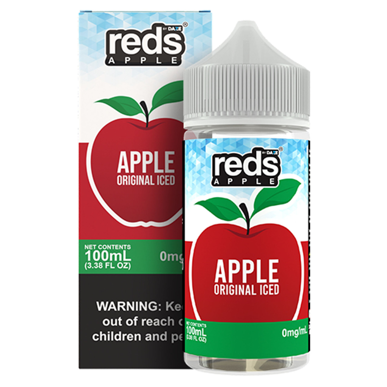 Reds Apple E-Liquid By 7 Daze 100ML
