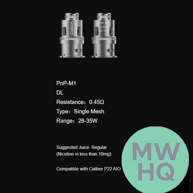 VooPoo PnP Replacement Coils - Pack of 5