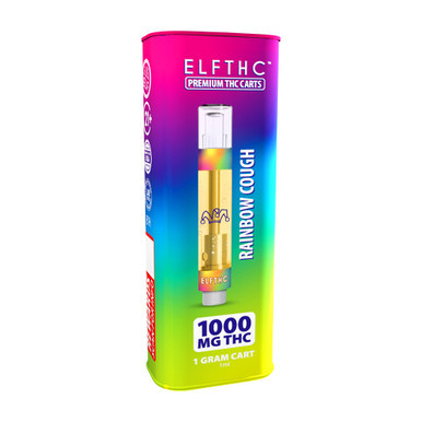 ELFTHC Delta THC Vape Cartridge 1G - Display of 8
