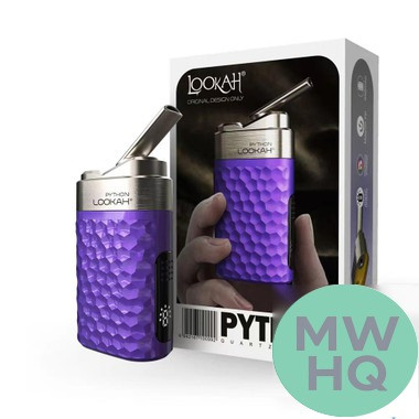 Lookah Python 650mAh Variable Voltage Vaporizer Kit With 710 Quartz Coil & Digital Screen