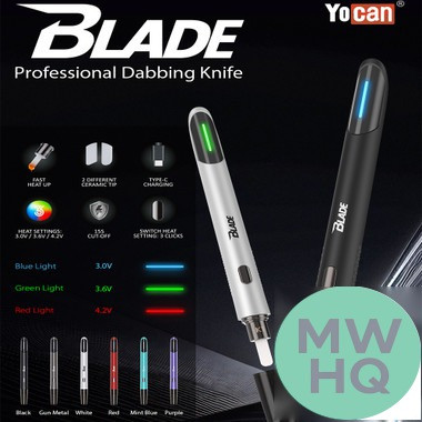 Yocan Blade 400mAh Adjustable Voltage Ceramic Dabbing Knife Kit