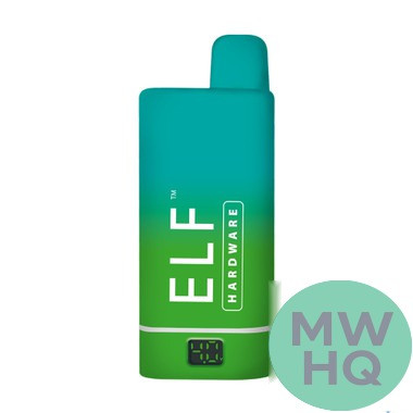 ELF Hardware Box Concealer 550mAh VV Preheat 510 Device Battery With USB-C Cable - Assorted Colors - Display of 15