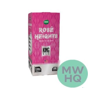 Endo Rose Heights Pink Pre-Rolled Cones - Box of 1000