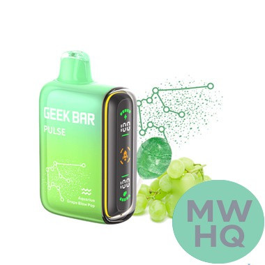Geek Bar Pulse 16ML 15K Puffs Disposable Device With Battery & E-Liquid Full Screen - Display of 5