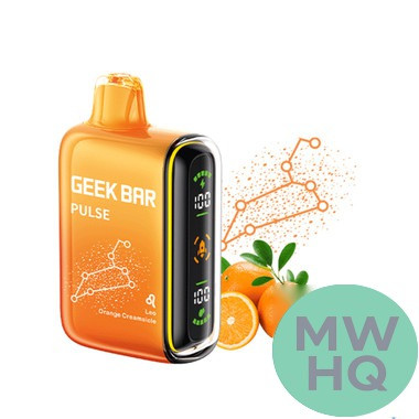 Geek Bar Pulse 16ML 15K Puffs Disposable Device With Battery & E-Liquid Full Screen - Display of 5