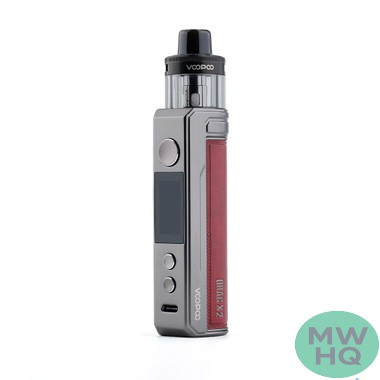 VooPoo Drag X2 80W 18650 Pod System Starter Kit With Refillable 5ML PnP X Pod Tank