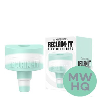 White Rhino Reclaim-It Glow In The Dark Silicone Reclaimer