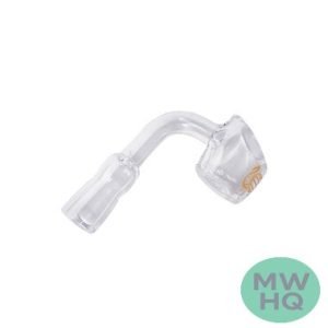 Oath Quartz Banger Nail With Clear Joint - 90 Degree Angle