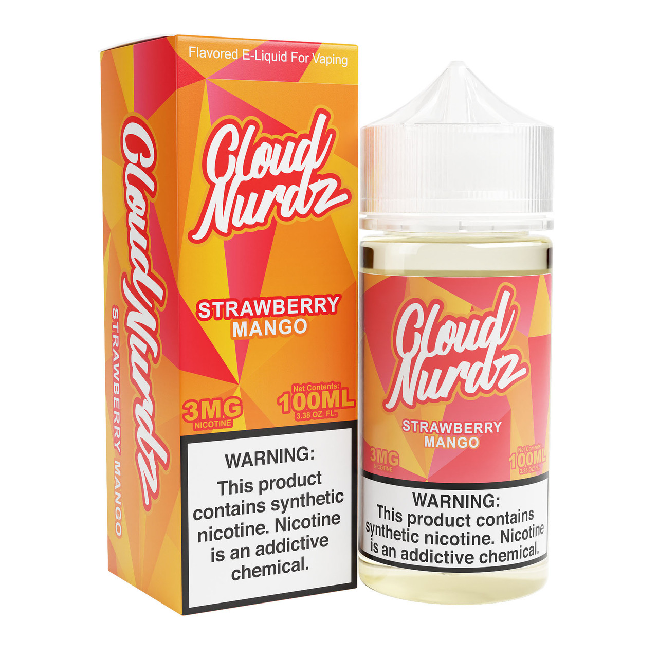 Cloud Nurdz Synthetic Nicotine E-Liquid 100ML