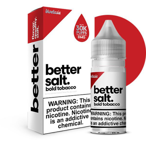 Vapetasia Better Salt Synthetic Nicotine Salt E-Liquid 30ML (MSRP $19.99)