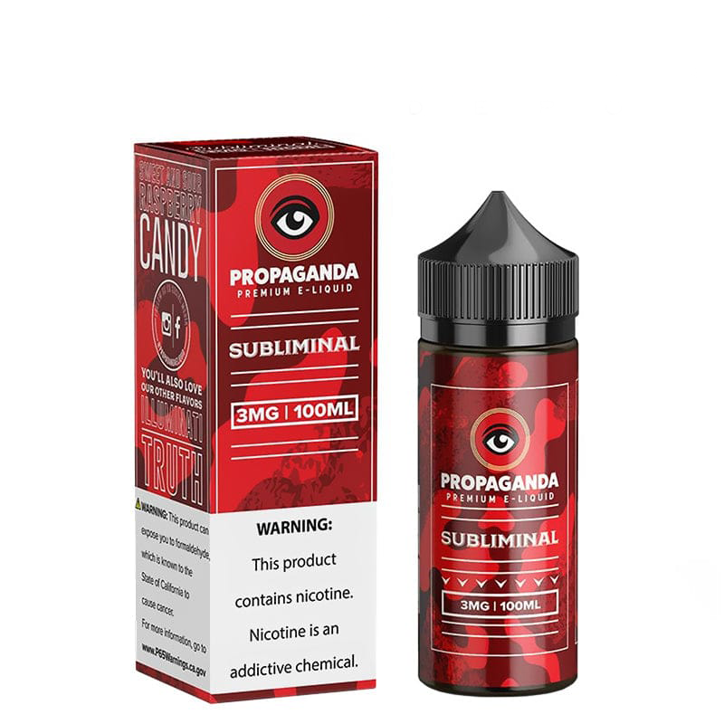 Propaganda Premium Synthetic Nicotine E-Liquid 100ML