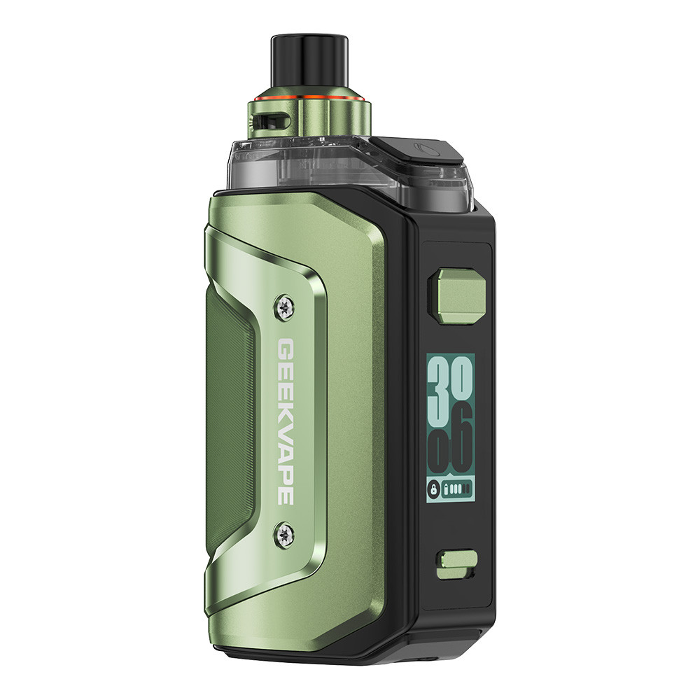 GeekVape Aegis Hero 5 2000mAh Pod System Starter Kit With 6.5ML Refillable Aegis Hero Cartridge (MSRP $49.99)