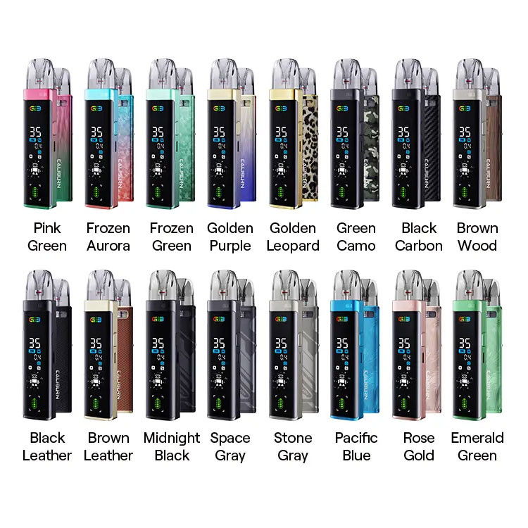 Uwell Caliburn G3 Pro 1000mAh Pod System Starter Kit With 3 x Refillable 2.5ML Caliburn G3 Integrated Coil Cartridge Pod