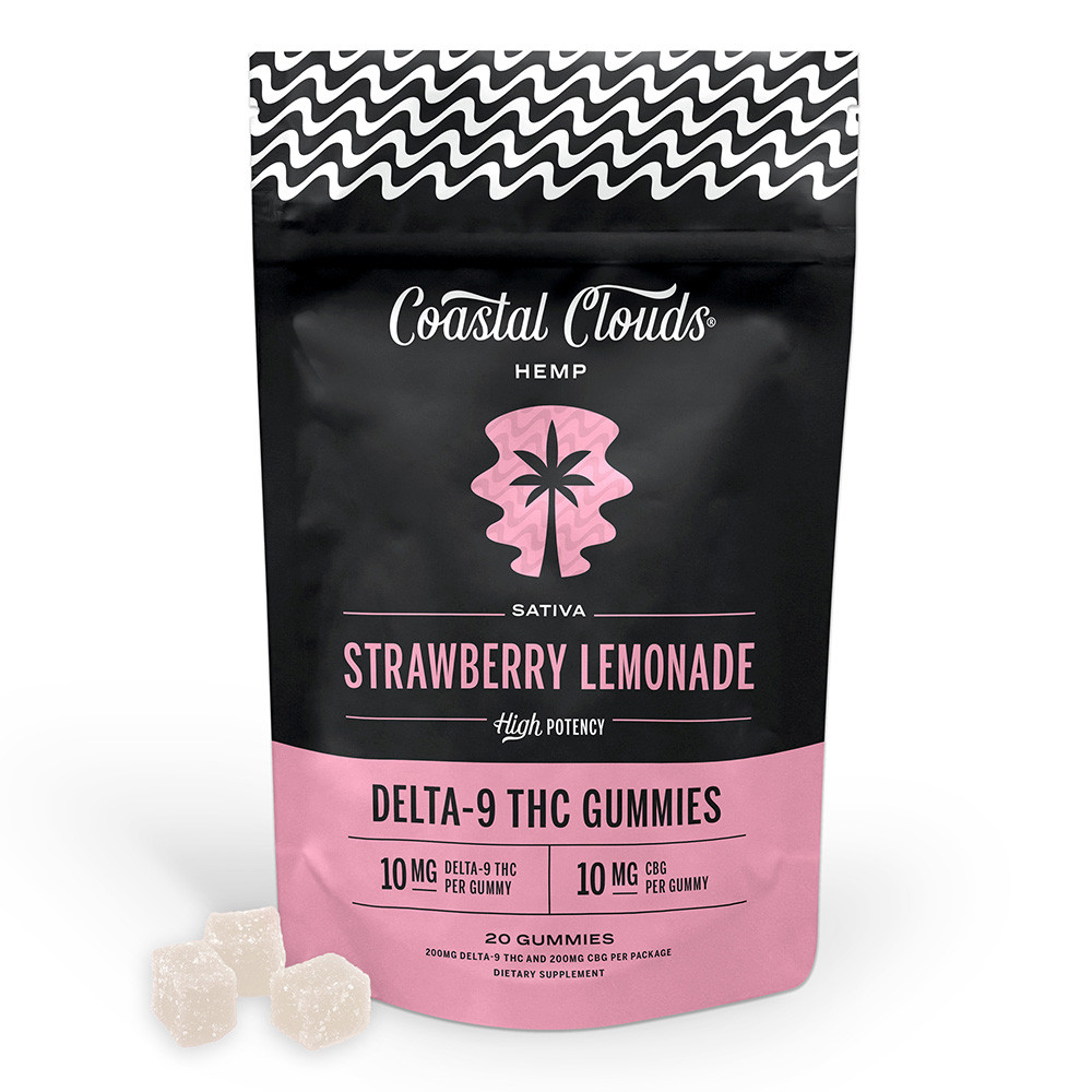 Coastal Clouds Delta-9 THC Gummies - 20ct Pack - Display of 5 Packs - FLORIDA COMPLIANT (MSRP $29.99 Each)