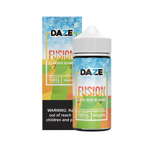 7 Daze Fusion Synthetic Nicotine E-Liquid 100ML